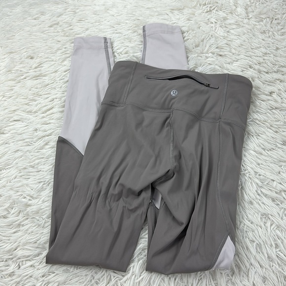 Lululemon Speed Wunder Tight *Asym Half Moon / Light Chrome - Picture 6 of 7